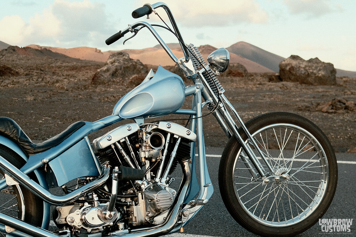 Meet Lorenzo Cisi And His 1978 Harley-Davidson FLH Chopper Named Blue Haze-23