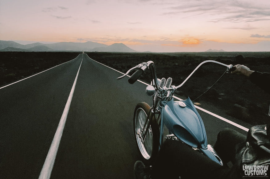 Meet Lorenzo Cisi And His 1978 Harley-Davidson FLH Chopper Named Blue Haze-31