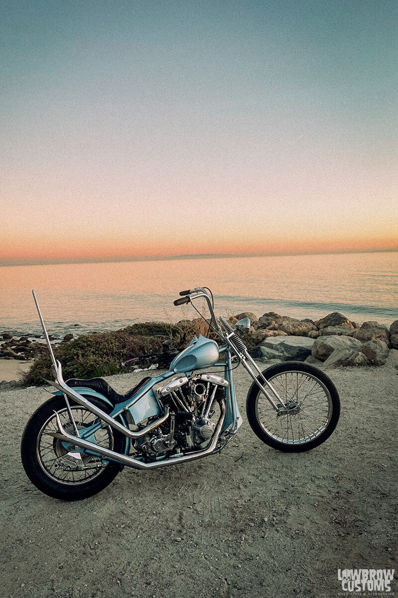 Meet Lorenzo Cisi And His 1978 Harley-Davidson FLH Chopper Named Blue Haze-35