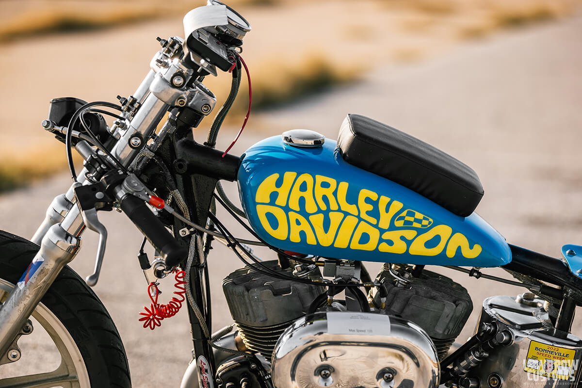 Meet Shane Waters And His 1966 Harley-Davidson KR Land Speed Race Bike-14
