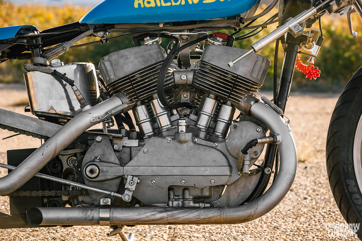 Meet Shane Waters And His 1966 Harley-Davidson KR Land Speed Race Bike-38