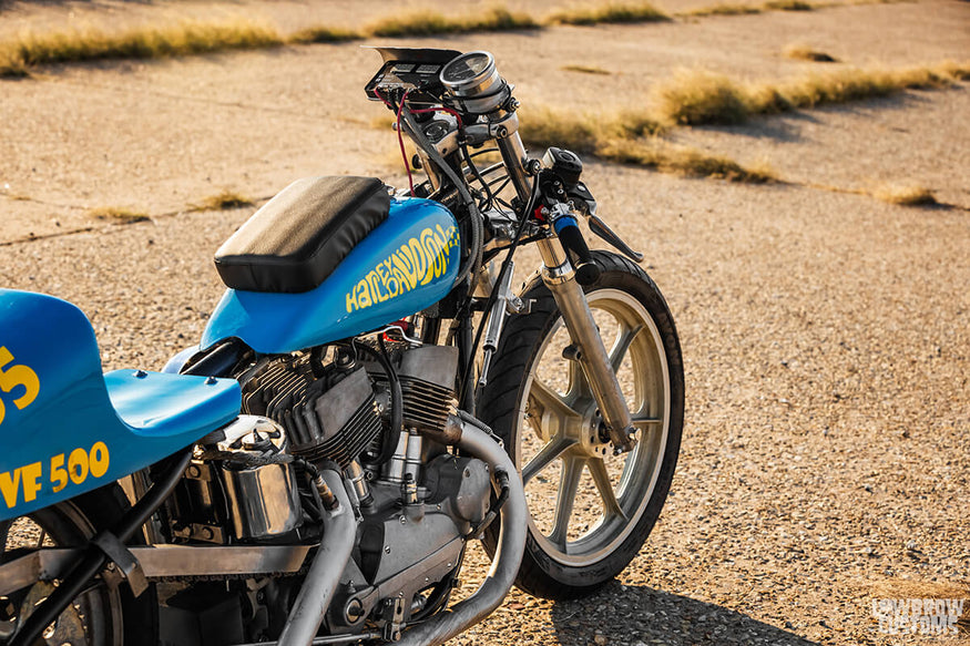 Meet Shane Waters And His 1966 Harley-Davidson KR Land Speed Race Bike-43