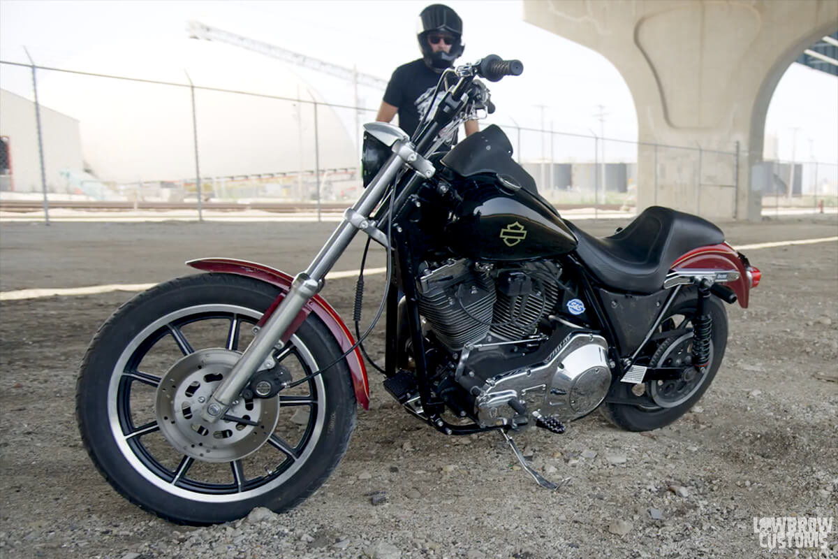 Meet Travis Buzz Bussewitz And His Harley-Davidson Twin Cam Swapped FXR Custom Motorcycle-11