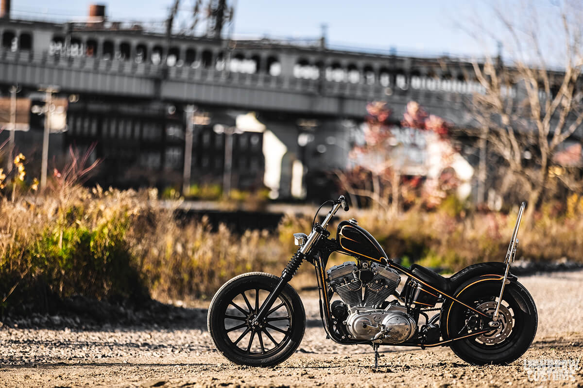 Mikey Revolt's 2000 Harley-Davidson Sportster Chopper-1890