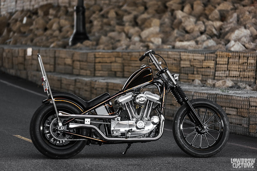 Mikey Revolt's 2000 Harley-Davidson Sportster Chopper-1980