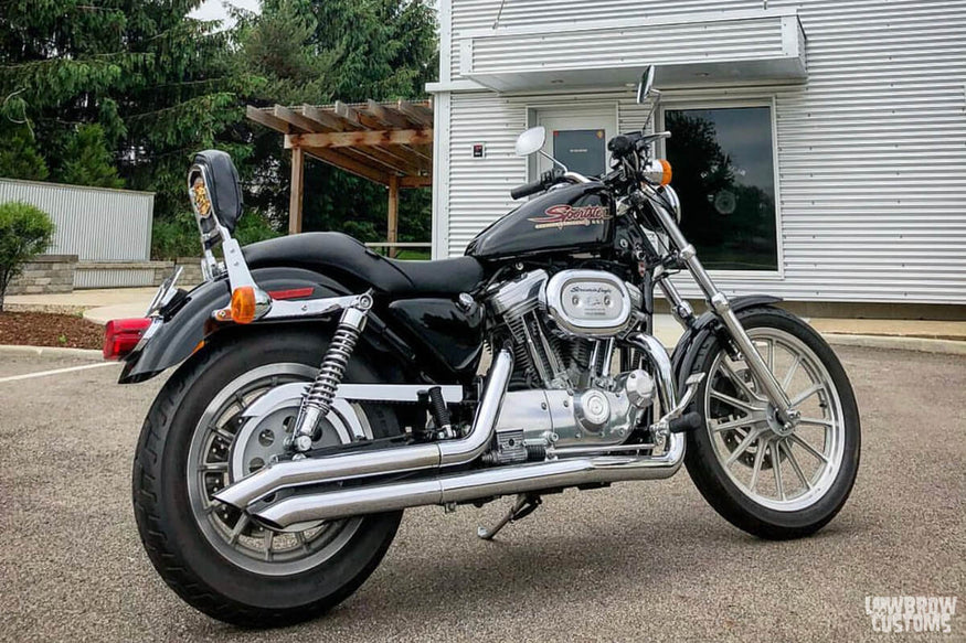 Mikey Revolt's 2000 Harley-Davidson Sportster Chopper-beforeshot