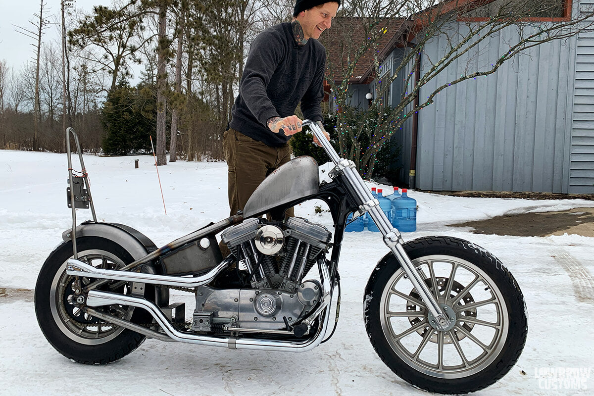 Mikey Revolt's 2000 Harley-Davidson Sportster Chopper-final mock up