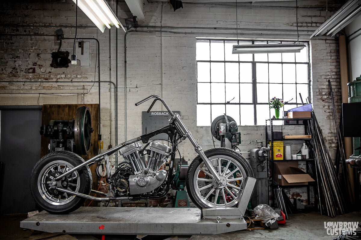 Mikey Revolt's 2000 Harley-Davidson Sportster Chopper-hardtail