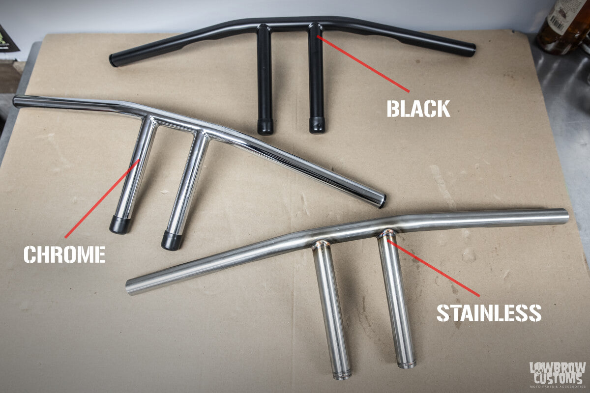 Handlebars For Outsiders Finishes and Coatings  of Motorcycle Handlebars