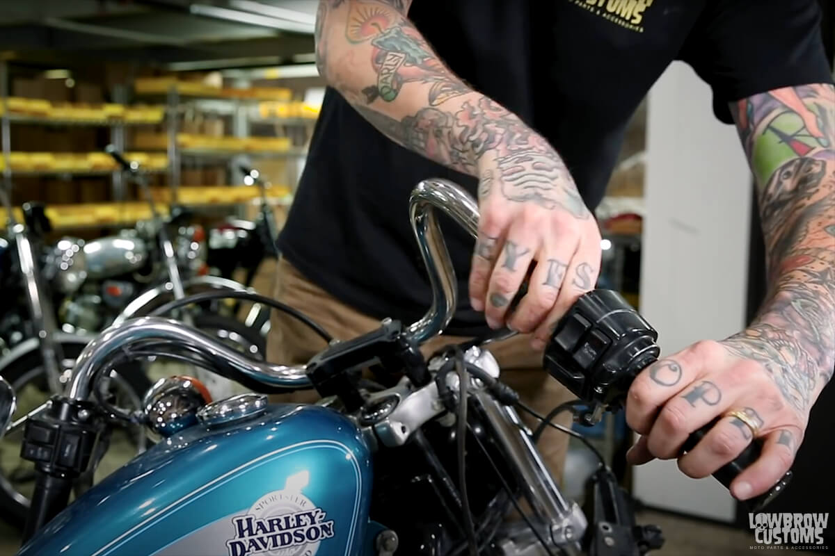 How to Install Your New Motorcycle Handlebars - Remove Your Grips
