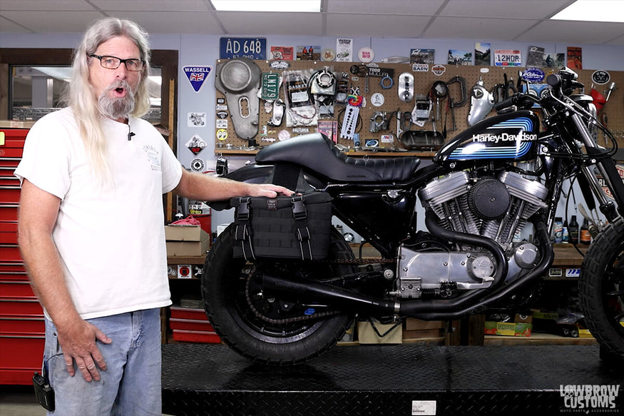 Video: How To Install Biltwell's Exfil Motorcycle Utility Bags On Harley-Davidsons-63
