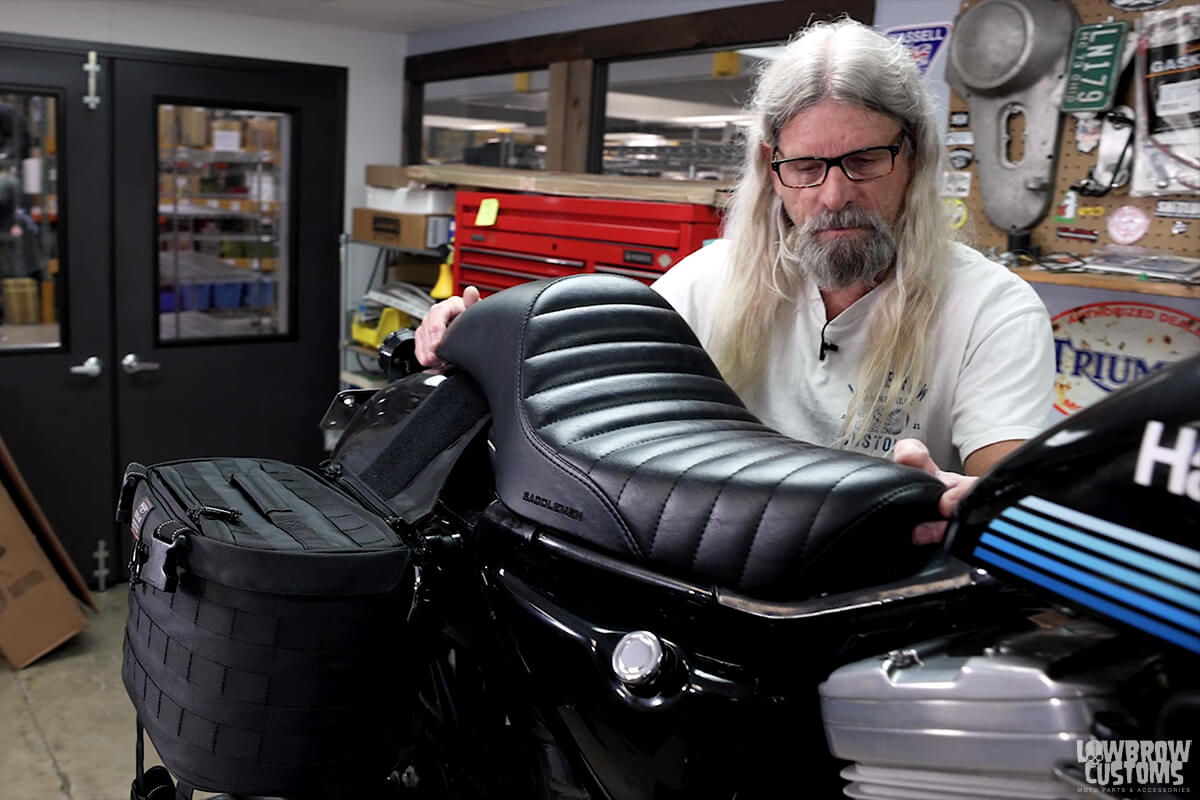 Video: How To Install Biltwell's Exfil Motorcycle Utility Bags On Harley-Davidsons-58