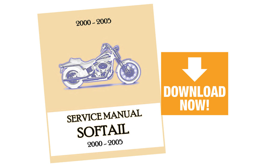 Softail 2000-2005 Repair Manual Harley-Davidson