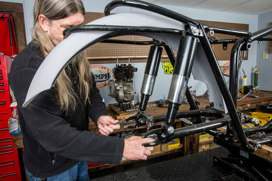 How To Install: Triumph Unit 650cc Bolt-on Hardtail-6