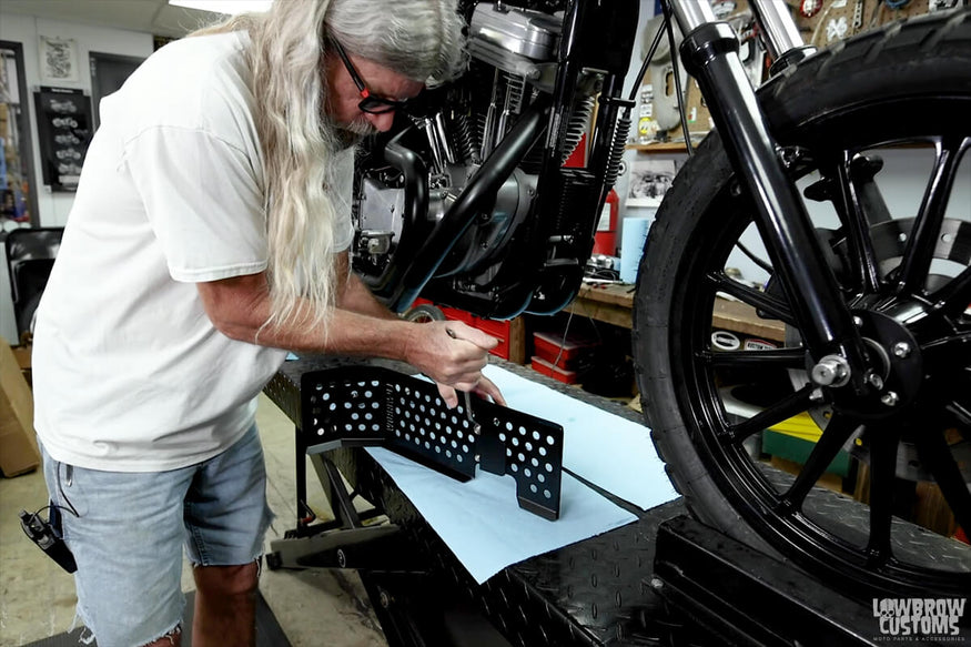 Video-How To Install Lowbrow Customs Skid Plate For 1991-2003 Harley-Davidson Sportsters-11