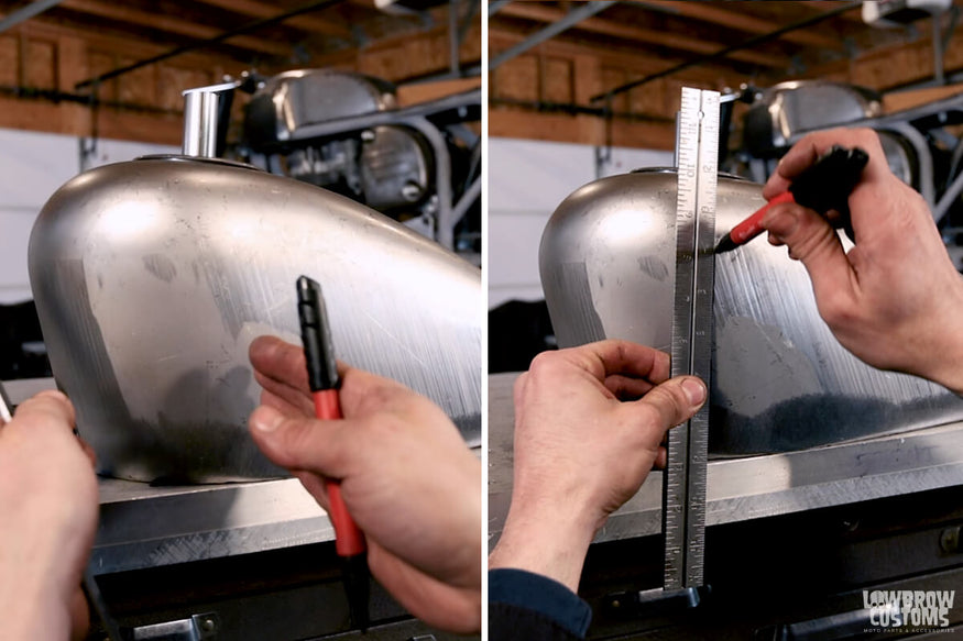 Cutting Hole for the Wire Tube - Determining wire tube location