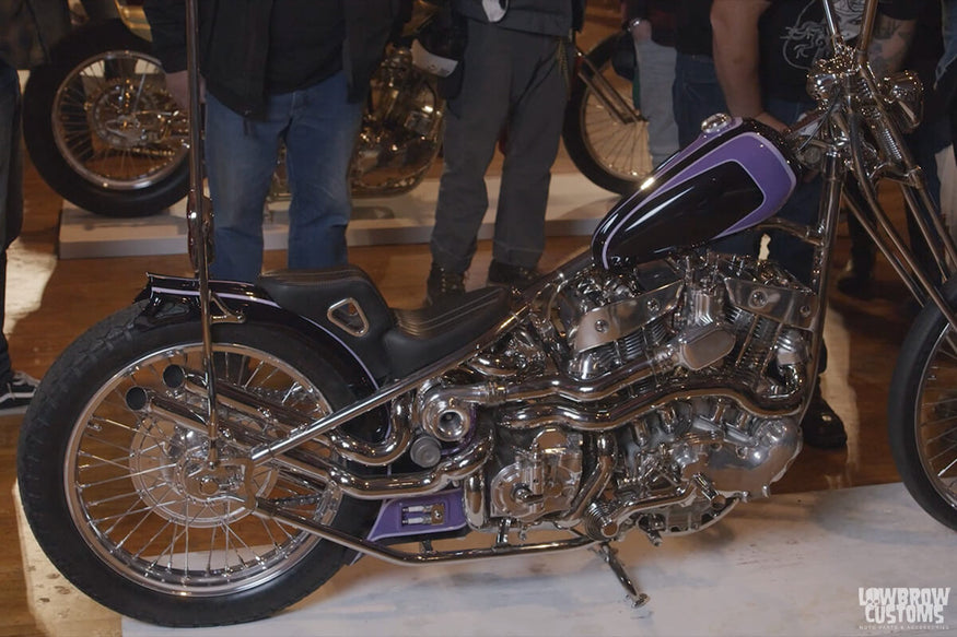 Video- Take An In Depth look at Christian Newman's Custom Twin Turbo 8 Valve Harley-Davidson ULH at Mama Tried 2021-9