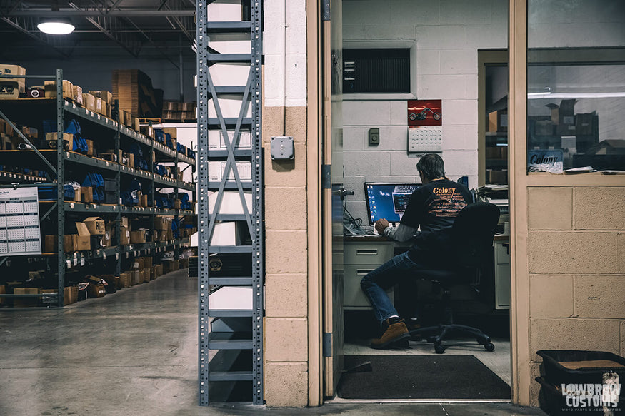 There are rows upon rows of hardware of every type and finish you can think of at Colony Machine.