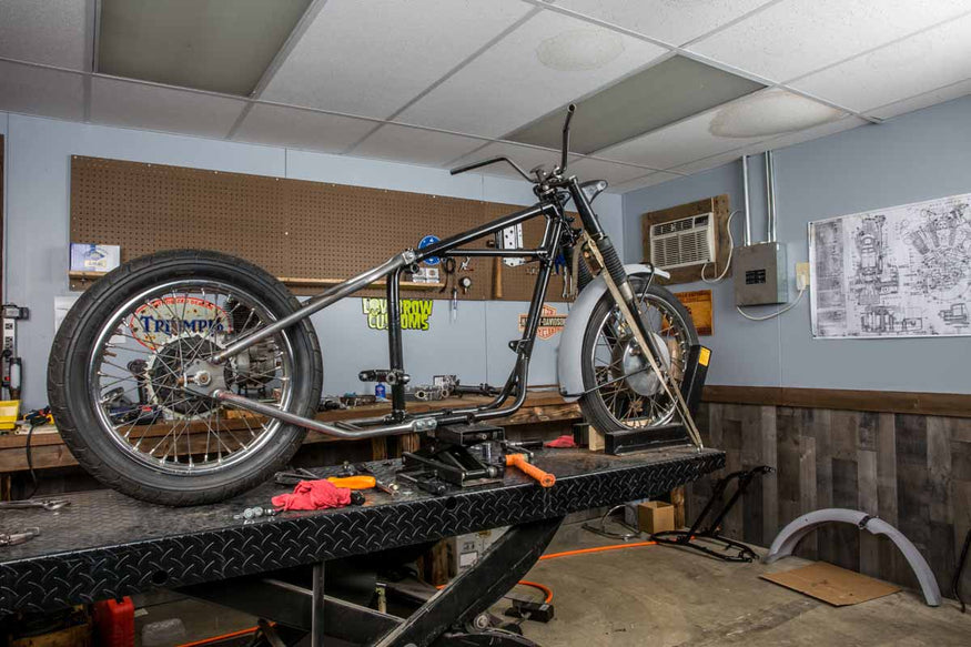 How To Install: Triumph Unit 650cc Bolt-on Hardtail-29