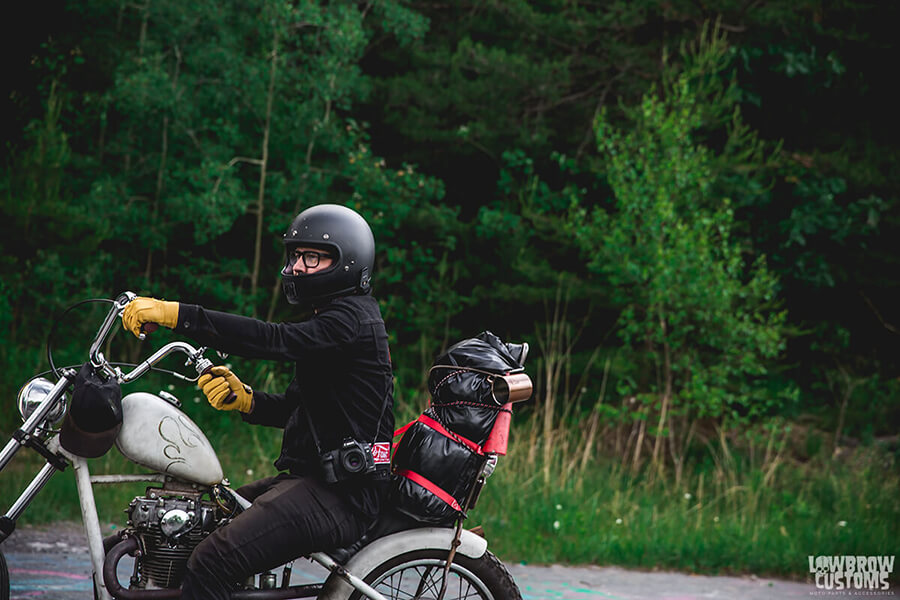 Sissy Bars Are Great for Hauling Gear & Bags