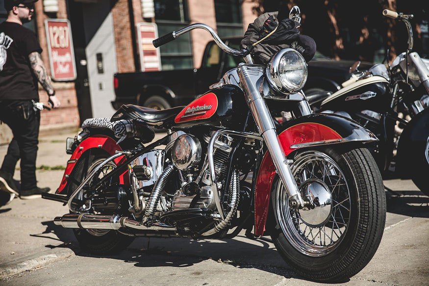 Panhead with Coker Tires