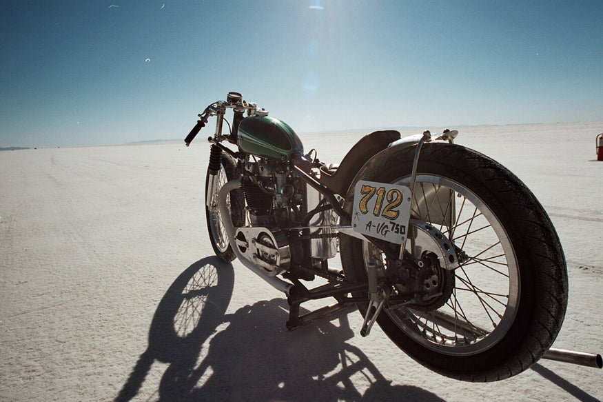 Development of Lowbrow Customs - Racing at Bonneville Salt Flats