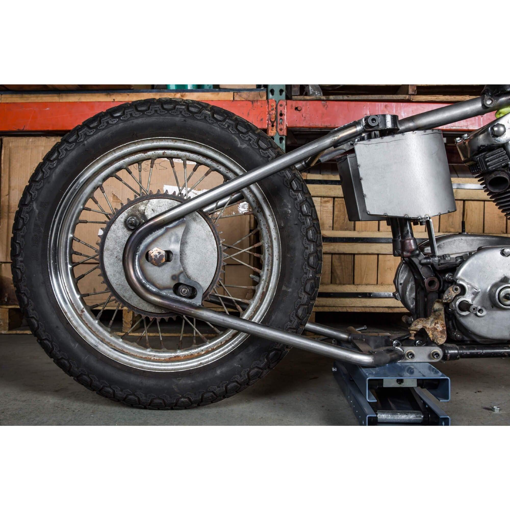 Lowbrow Customs Kr Style Bolt On Hardtail Rear Frame Section For 1967 1978 H D Ironhead Sportster