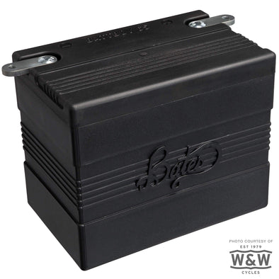 Bates BattBoy Battery Box for Modern Gel or Li-Ion Batteries fits OEM-style  Harley-Davidson Horseshoe Oil Tanks – Lowbrow Customs