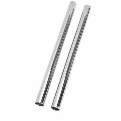 41MM Chrome Fork Tubes - 24-7/8 inch - 4 Over