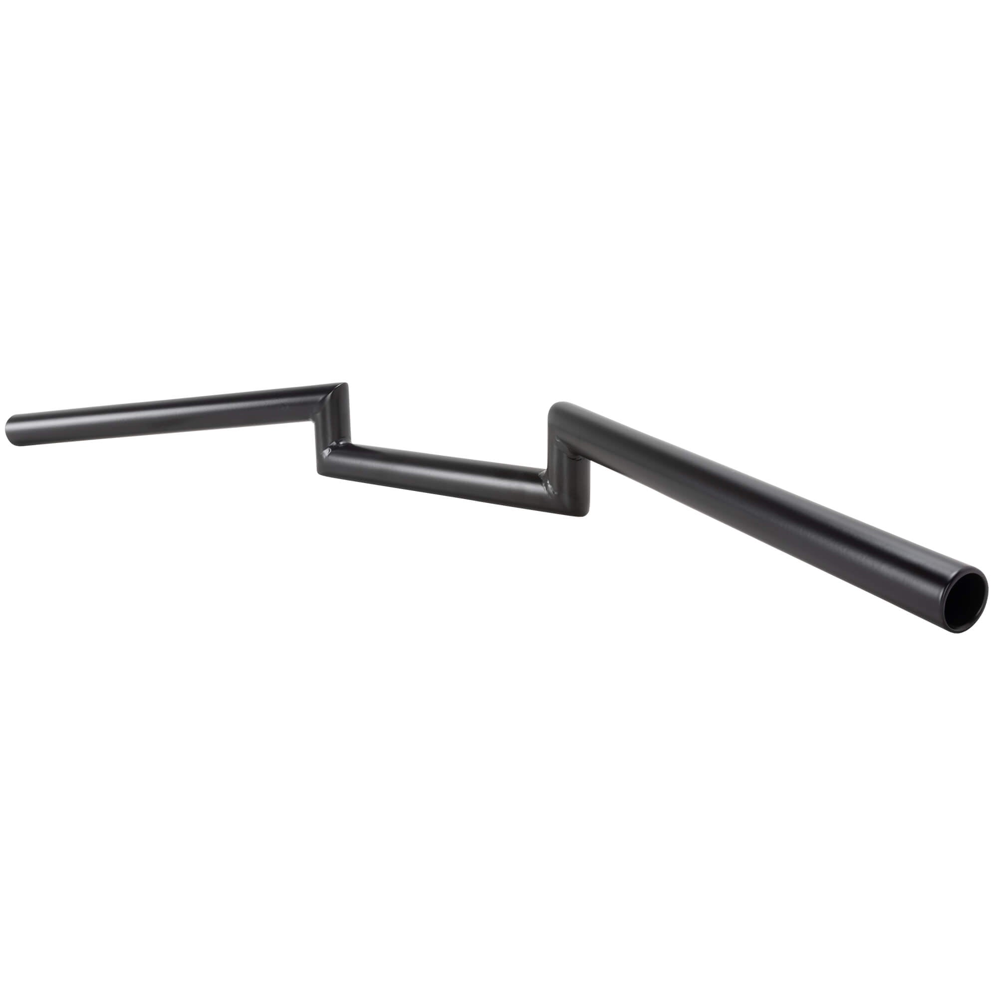 Cycle Standard Z Bar Handlebars 1 inch 2 inch Rise Black