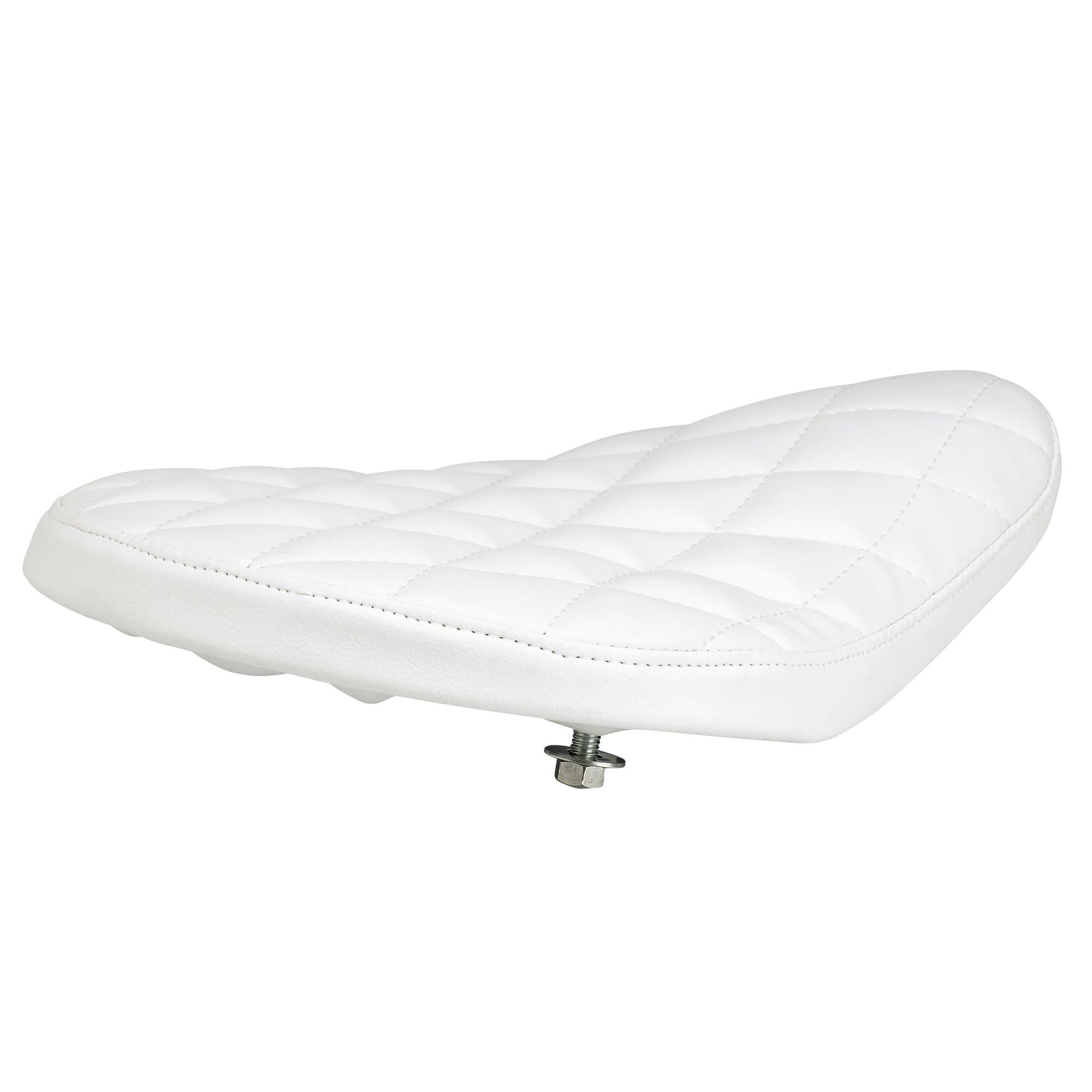 white bobber seat