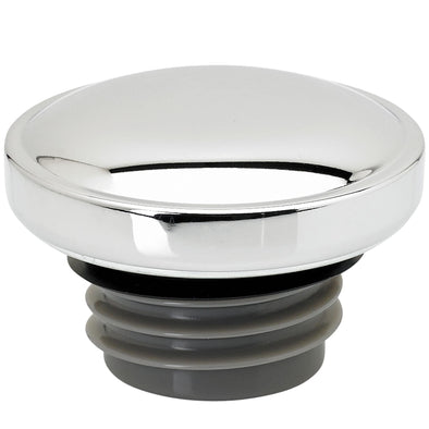 Drag Specialties Vented Screw-In Gas Cap - Chrome - 1982-1996