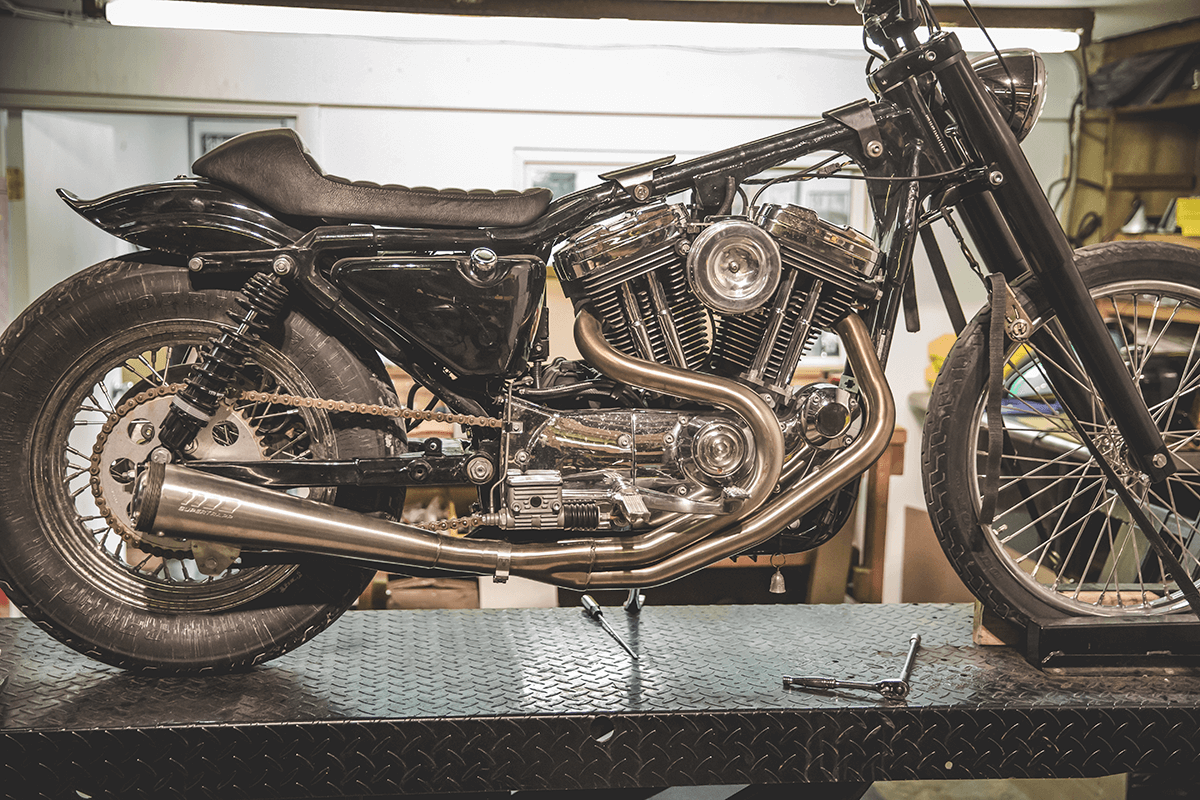 426A2761-How To Install: Lowbrow Customs Shotgun Pipes 86-03 Harley-Davidson Sportster