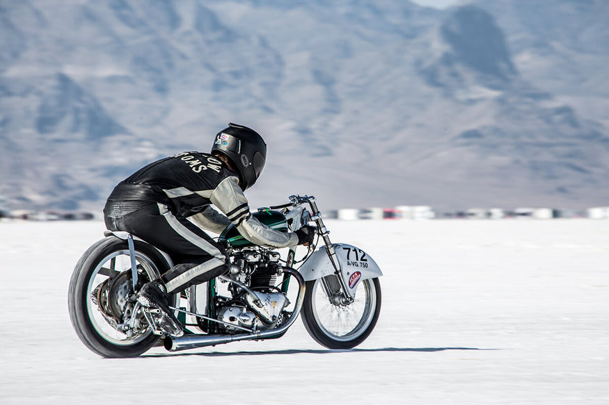 The final run of the day and sounded amazing but still didn't hit the number we wanted. - Bonneville Speed Week 2017 - Lowbrow Customs