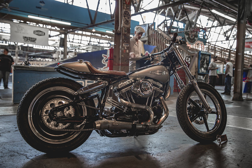 Jeremy Cupp of Lc Fabrication's unreal sportster - Fuel Cleveland