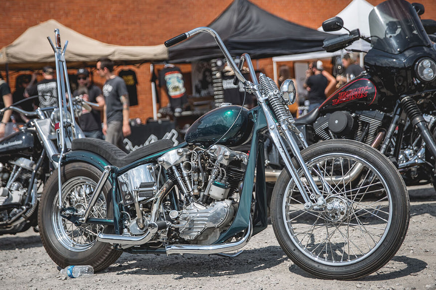 harley-davidson knucklehead engine timeline