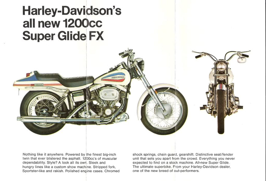 What happens in the AMF year for Harley Davidson?