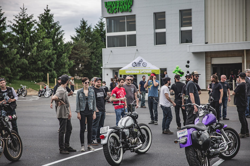 Just good times, good motorcycles and good people. Lowbrow Customs