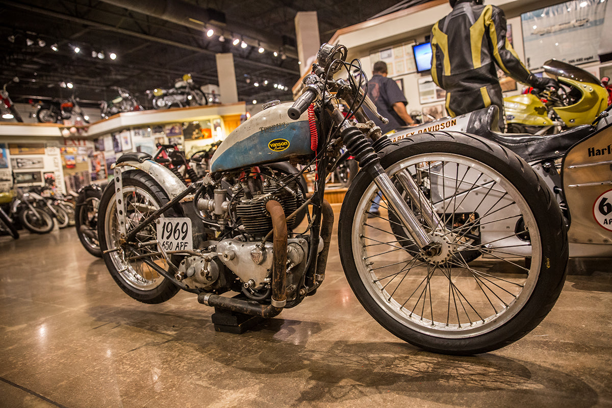 The Salt Ghost at The National Motorcycle Museum in Anamosa, IA. Lowbrow-Customs---Cross-Country-2016