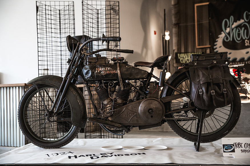 This 1924 Harley had so much character, and I wish it could talk to tell me stories. I kept coming back to it time and time again. - Lowbrow Customs - Cycle Showcase 2017 - St. Louis