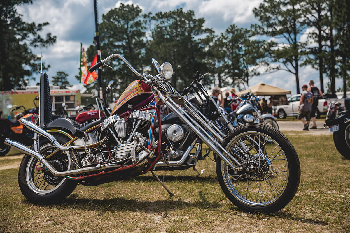 This Panhead was one of the best bikes at this year's Smoke Out! The Horse Smoke Out 18 - Lowbrow Customs