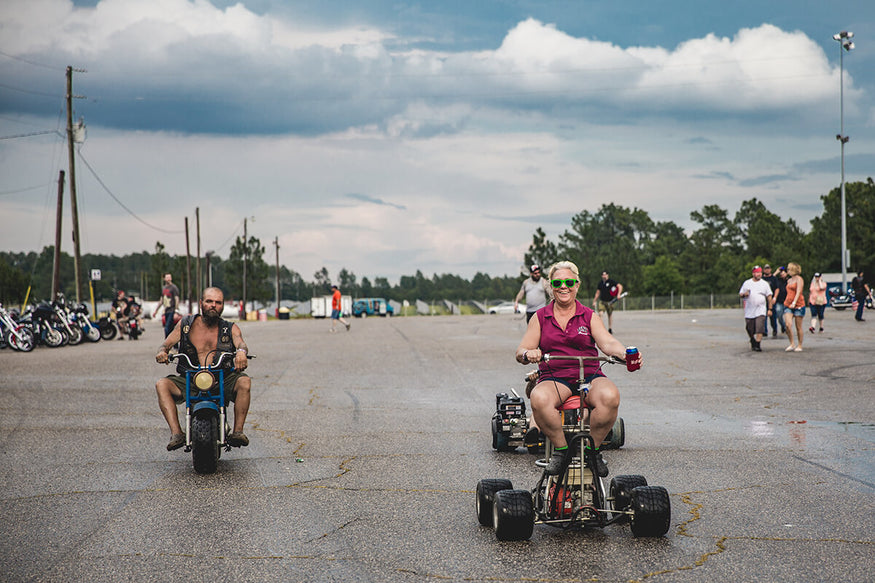 More weird contraptions and people having a blast. The Horse Smoke Out 18 - Lowbrow Customs