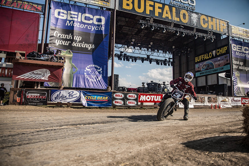 Sliding into victory! - Lowbrow Customs - Sturgis