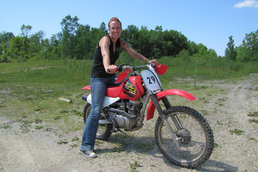 Development of Lowbrow Customs - Go ride dirt bikes around the property