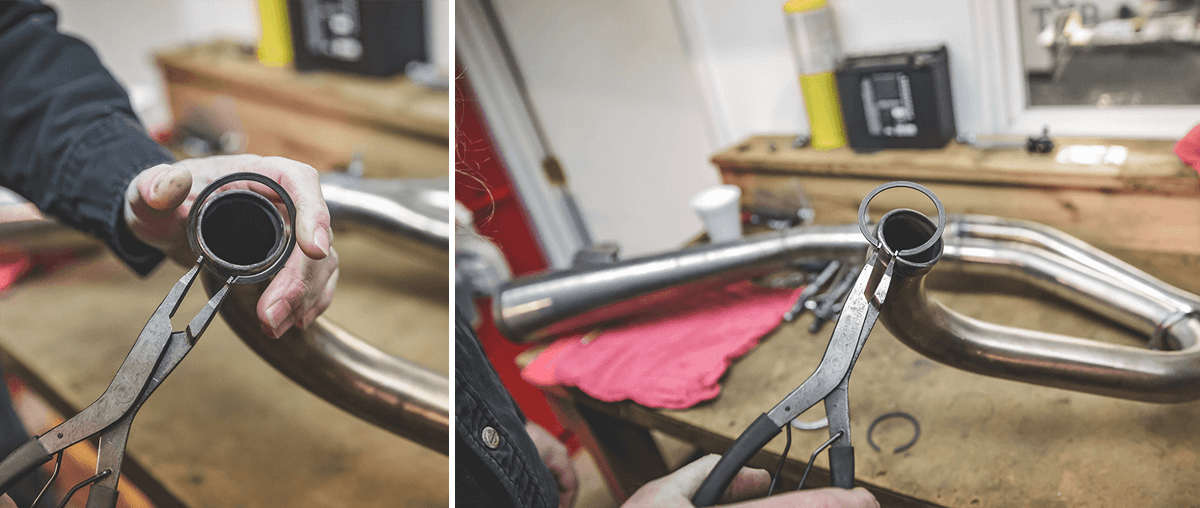 step3-shotgun-pipes-How To Install: Lowbrow Customs Shotgun Pipes 86-03 Harley-Davidson Sportster