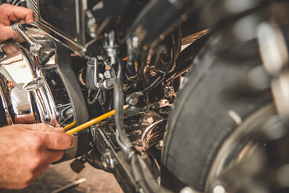 step 3 - 426A2743-shotgun-pipes-How To Install: Lowbrow Customs Shotgun Pipes 86-03 Harley-Davidson Sportster