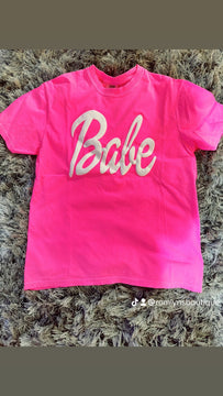 Babe puff tee