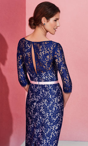 navy special occasion dress