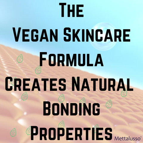 Mettalusso Vegan Primer funciona con ingredientes naturales para el cuidado de la piel, no con siliconas.