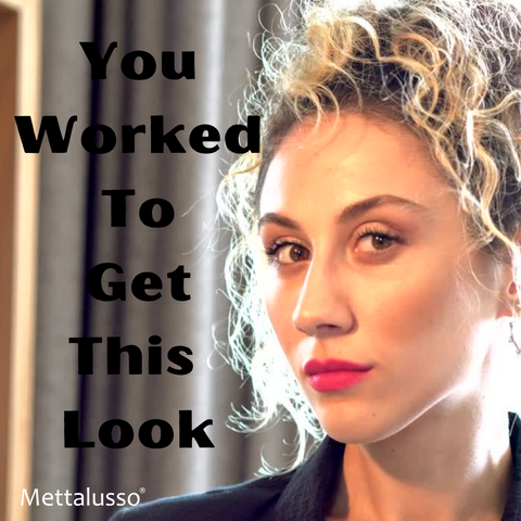 Mettalusso makeup manager helps hold your makeup look that you worked so hard for